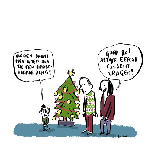 Het nieuwe kerstvieren