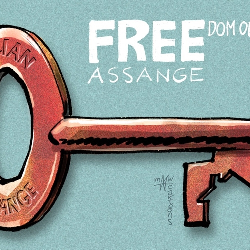 Vrijheid voor Julian Assange