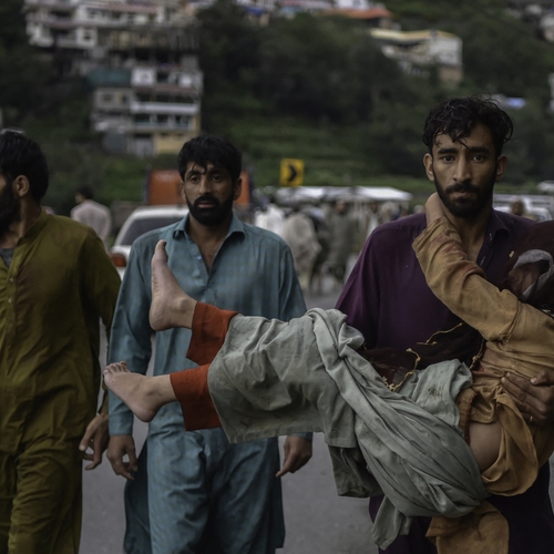 Afbeelding van Ongekende klimaatcatastrofe zaait dood en verderf in Pakistan