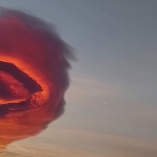 Afbeelding van UFO-wolk boven Turkije gaat viraal
