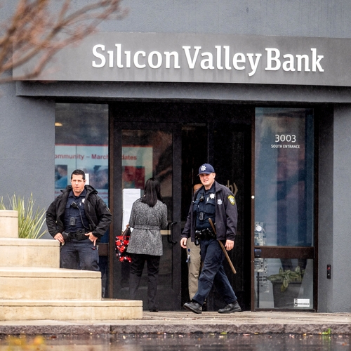 Afbeelding van Prominente Silicon Valley bank valt om na bankrun door panikerende investeerders