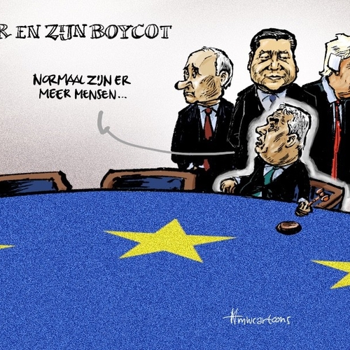 Europese Commissie boycot Orbán