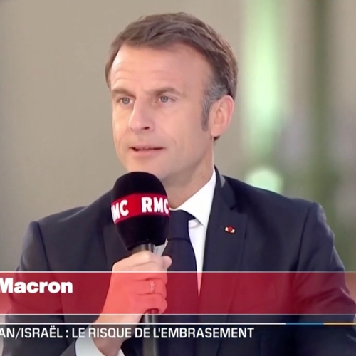 Macron: Franse gevechtsvliegtuigen ingezet tegen Iraanse aanval op verzoek van Jordanië