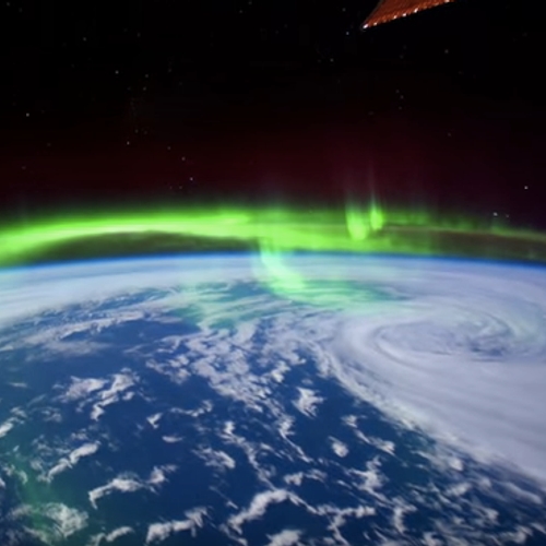 Adembenemend: het Noorderlicht vanuit de ruimte