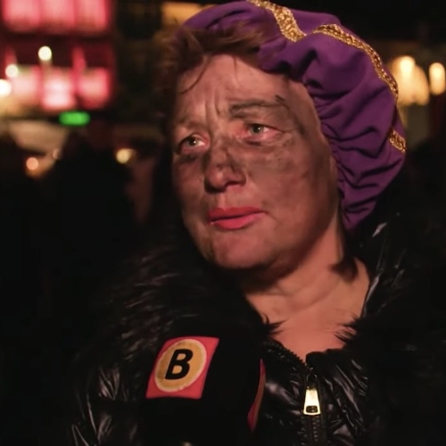 Pro-Piet demonstreert onbedoeld als roetveegpiet: 'Schmink was op'