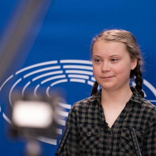 Greta Thunberg arriveert in Lissabon, op weg naar klimaattop