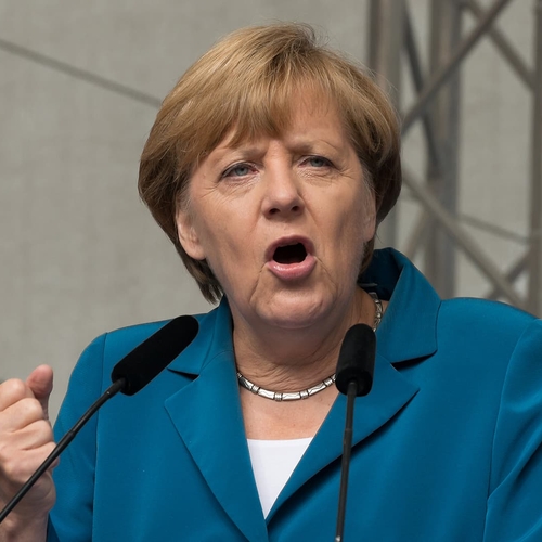 Afbeelding van Angela Merkel: Klimaatspijbelaars moeten zelfs méér actie voeren