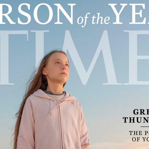 Afbeelding van Time roept Greta Thunberg uit tot Person of the Year