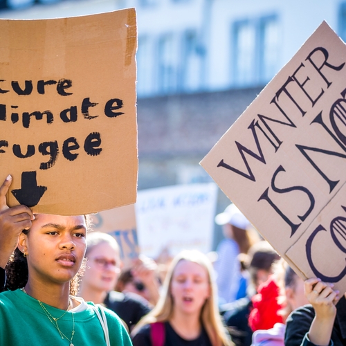 Den Haag, sta mars van klimaatstakers toe