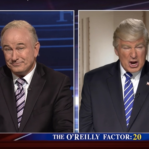 Saturday Night Live zet Trump in de uitzending bij Bill O’Reilly