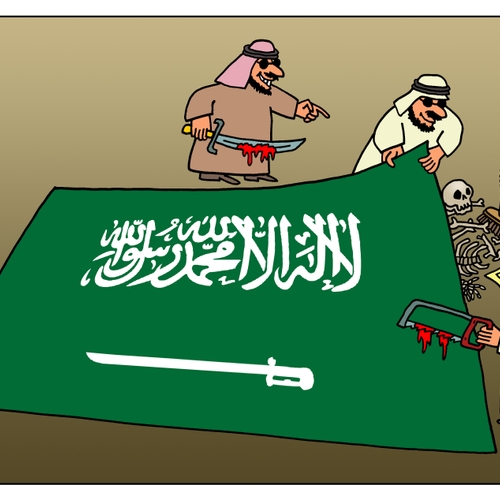 Afbeelding van Saoedische kroonprins speelt de vermoorde onschuld