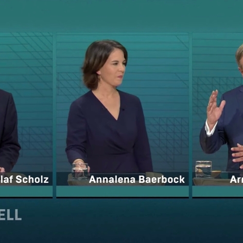 Afbeelding van SPD-kandidaat Olaf Scholz wint tv-debat Duitse verkiezingen glansrijk