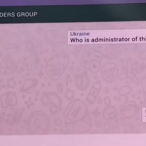 Oekraïense president stunt met satirische groeps-chat wereldleiders