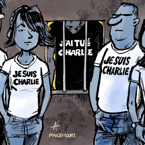 Afbeelding van Celstraffen tot levenslang voor aanslag op Charlie Hebdo