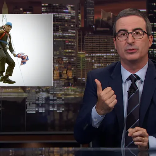 John Oliver ontmaskert 'BoJo the Clown'