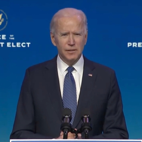 Joe Biden over de aanval op het Capitool: "Dit waren terroristen van eigen bodem"