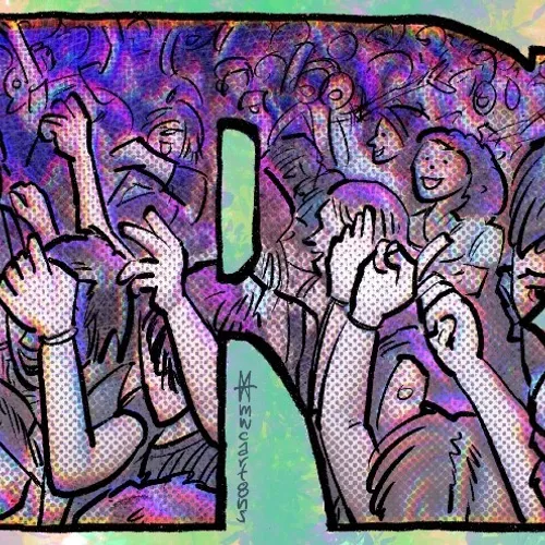 Hoge R op feestjes en festivals