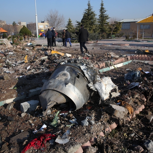 Afbeelding van Iran erkent: wij schoten passagiersvliegtuig uit de lucht
