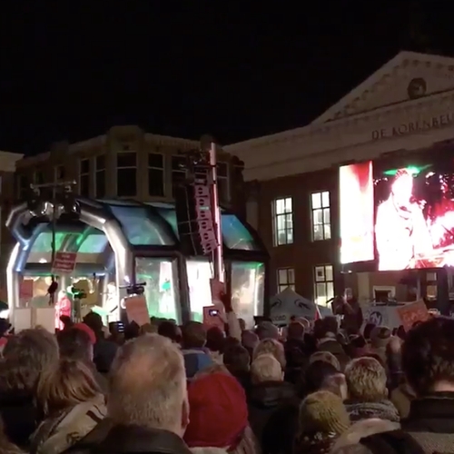 Duizenden deelnemers aan fakkeltocht tegen gaswinning Groningen