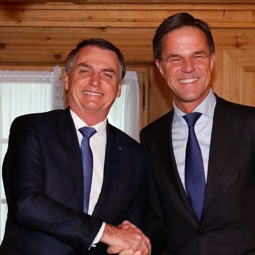 Sloeg de bliksem in toen Rutte en Bolsonaro elkaar in de ogen keken?