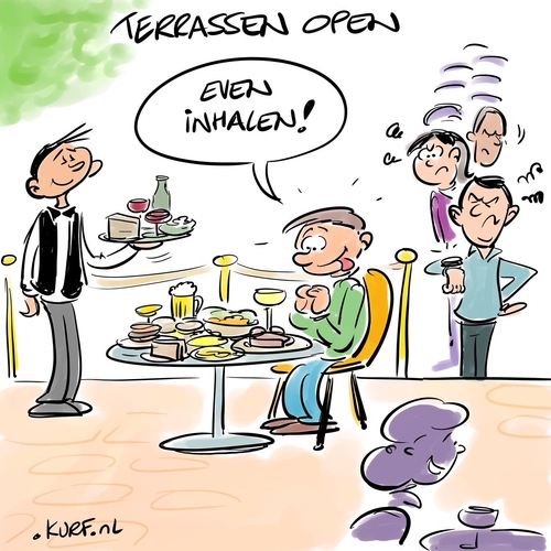 Terrassen open
