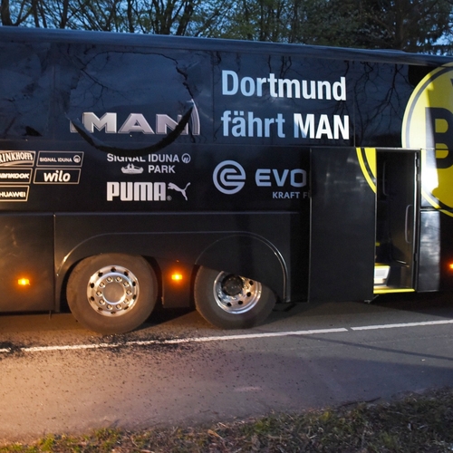 Rus gearresteerd voor bomaanslag op bus Borussia Dortmund