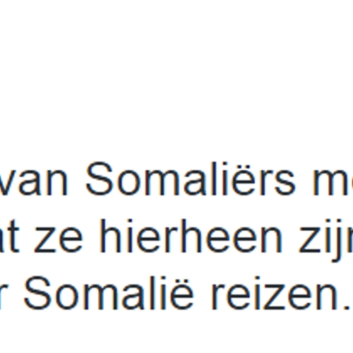 Grappige Somaliërs