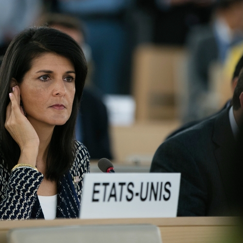 Amerikaanse VN-ambassadeur Haley plotseling opgestapt
