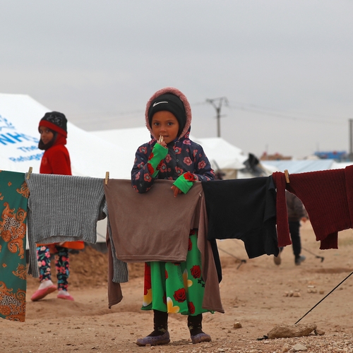 29 kinderen en baby's gestorven van de kou in Syrisch vluchtelingenkamp