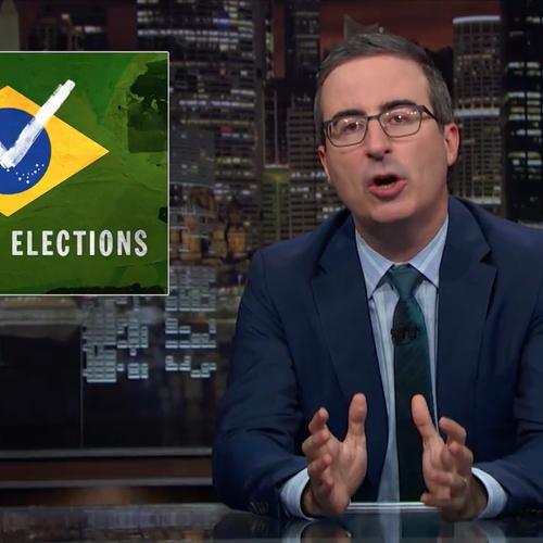 John Oliver legt uit wat Bolsonaro zo gevaarlijk maakt