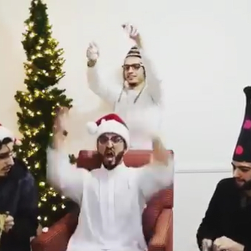 Afbeelding van Vrolijke video: kerstliedjes op zijn Arabisch