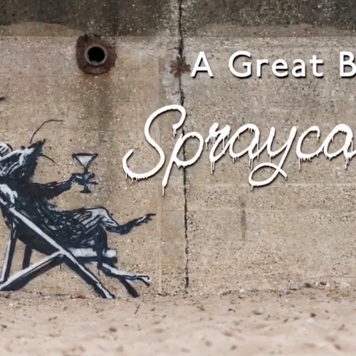 Banksy maakt tour langs Engelse kust en laat kunstwerken achter maar niet over corona