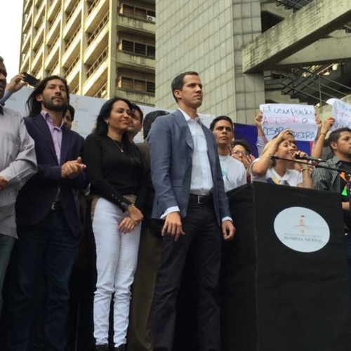 Europees Parlement erkent Guaidó nu ook als Venezolaans president