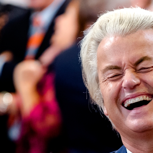 Afbeelding van Wilders bij de Iftar