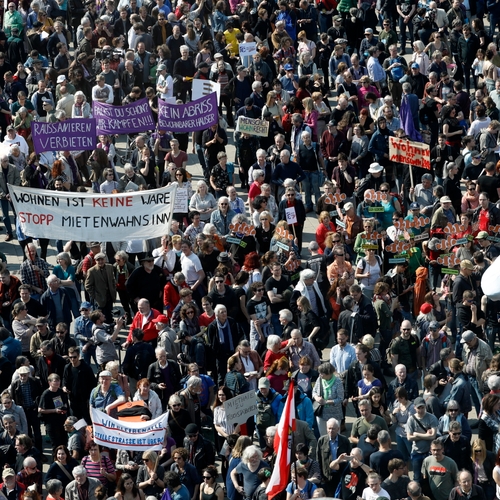 25.000 mensen demonstreren tegen hoge huren in Berlijn