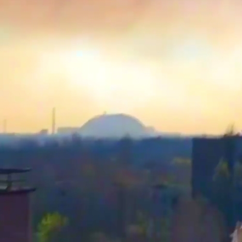 Hevige bosbranden naderen kernreactor Tsjernobyl