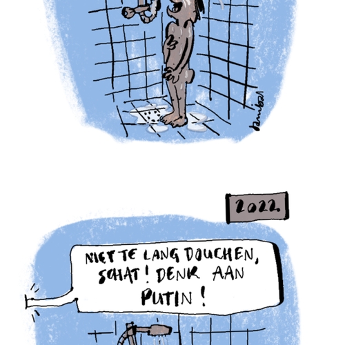 Onder de douche