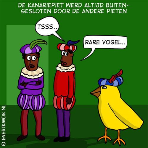 Zwarte Piet blijkt inderdaad racistisch...