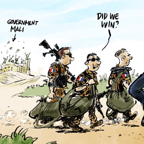 Frankrijk trekt zich terug uit Mali