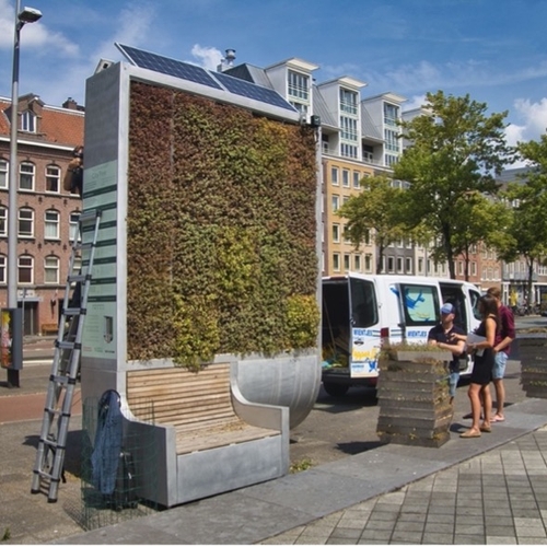 Amsterdam kocht voor 2 ton City Tree, een mechanische boom die vervuilde lucht zou zuiveren