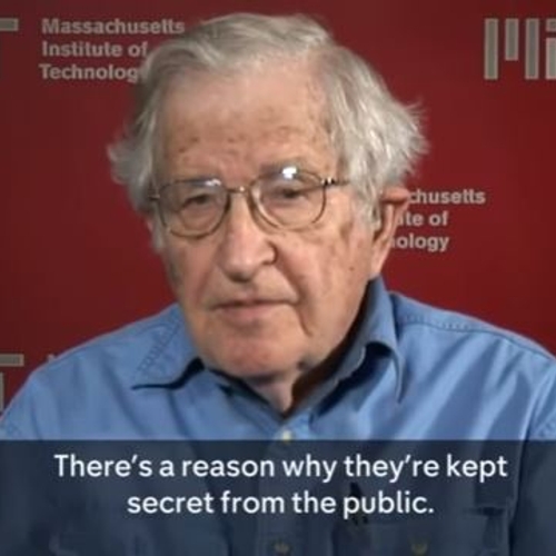 Noam Chomsky legt in 2 minuten uit wat er niet klopt aan TTIP en CETA
