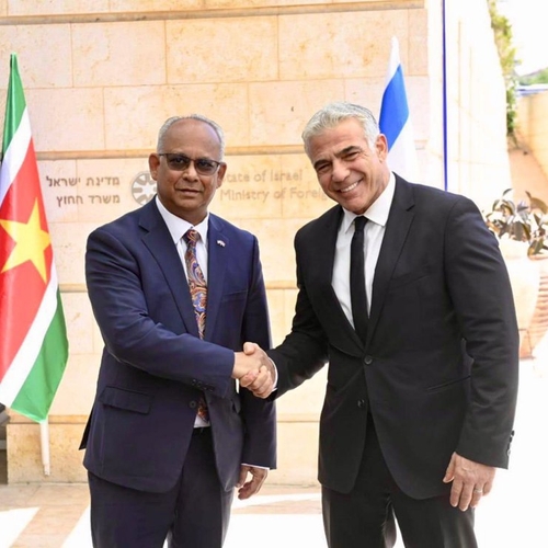 Afbeelding van Suriname volgt Trump en wil ambassade openen in Jeruzalem