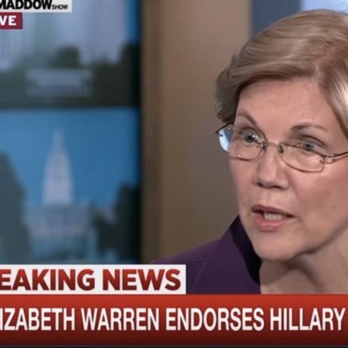 Afbeelding van Wordt de populaire Elizabeth Warren de running mate van Hillary Clinton?