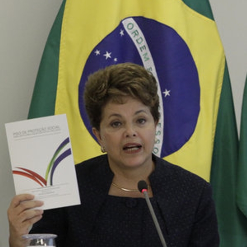 De Braziliaanse president Rousseff, wie kent haar niet?