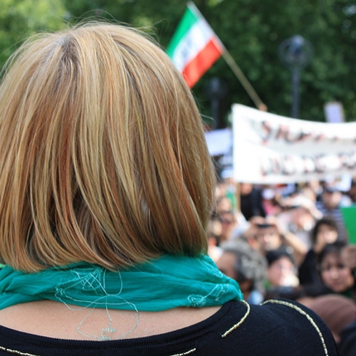 Ik heb niet deelgenomen aan de Iraanse demonstraties in Nederland