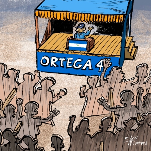 Ortega herkozen in Nicaragua