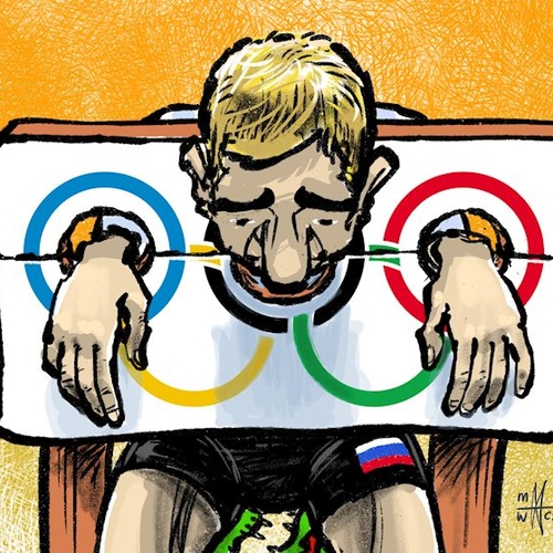 Rusland uitgesloten van Olympische Spelen