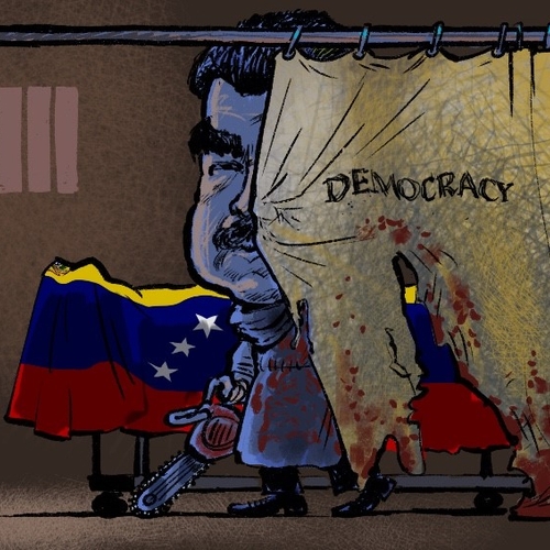 Venezolaanse oppositie boycot verkiezingen, Maduro 'wint'