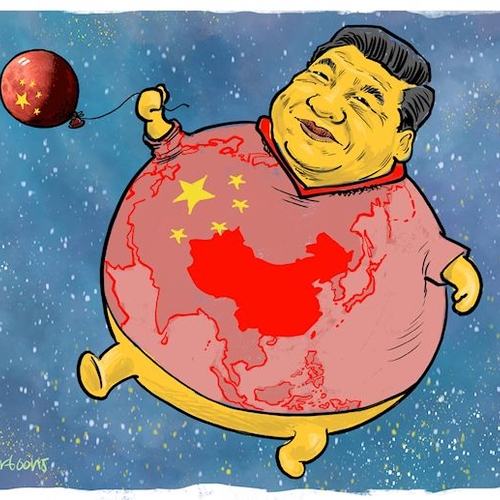 China's expansiedrift naar Taiwan en de maan