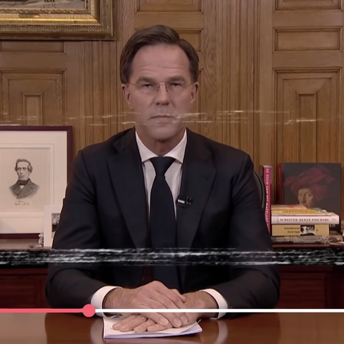 Afbeelding van De verborgen tekens in de historische toespraak van premier Rutte